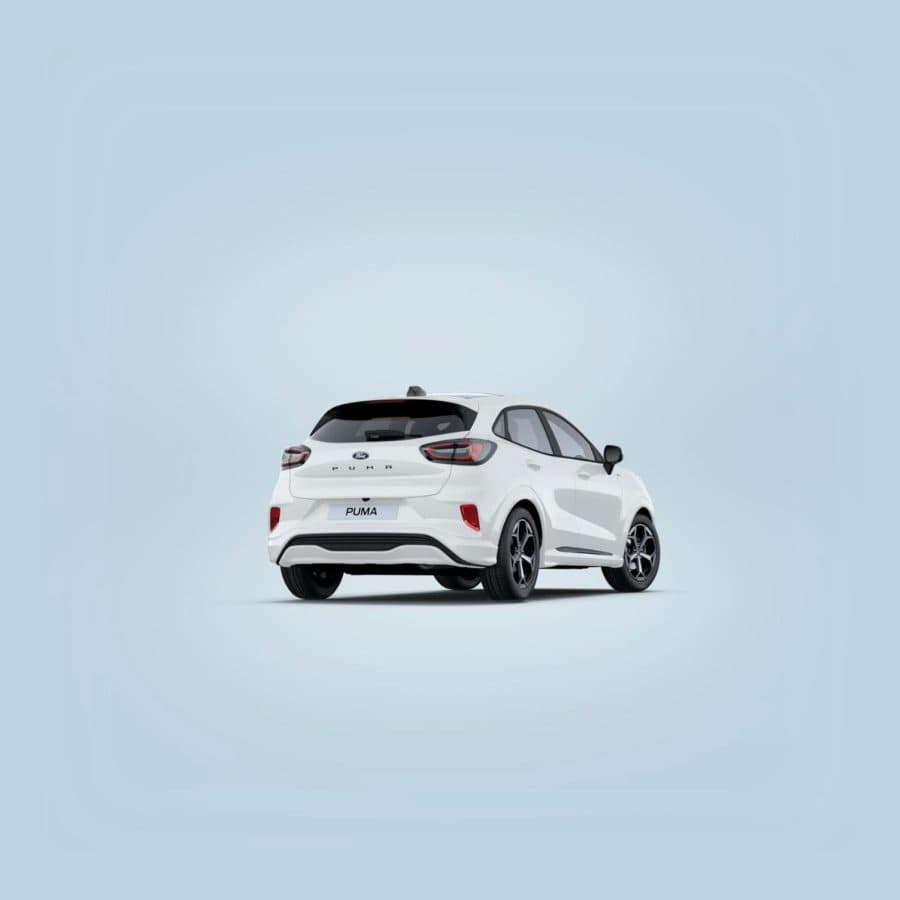 Renting Particulares Ford Puma 1.0 EcoBoost MHEV ST-Line Blanco, Gris Cactus