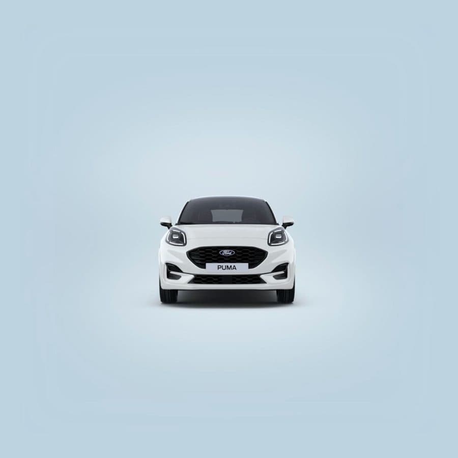 Renting Particulares Ford Puma 1.0 EcoBoost MHEV ST-Line Blanco, Gris Cactus