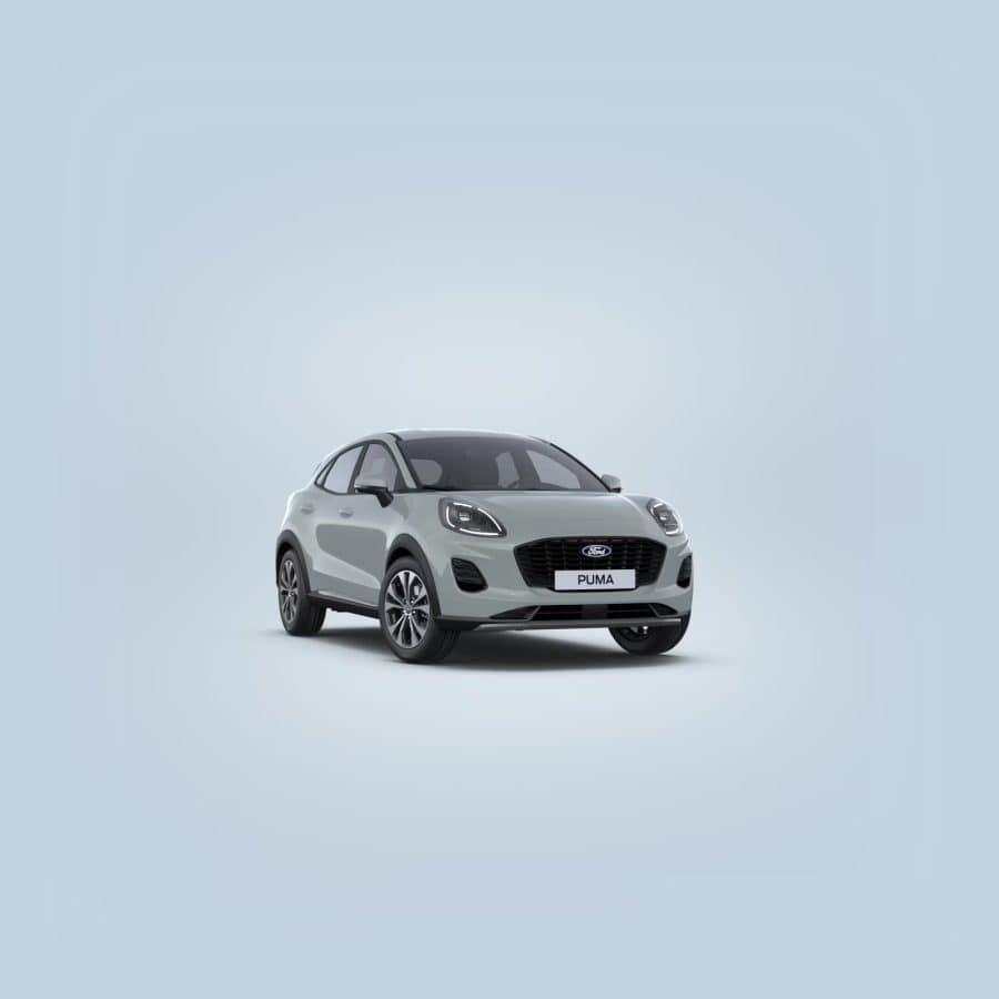 Renting Particulares Ford Puma 1.0 EcoBoost MHEV Titanium Plata Solar, Gris Cactus, Blanco Frozen, Negro Agate