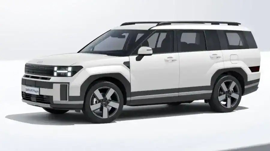 Renting Particulares Hyundai Santa Fe 1.6T PHEV 4X4 AT Maxx White Cream