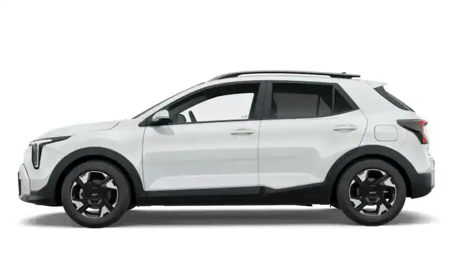 Renting Particulares Kia Stonic 1.0 T-GDi Concept Clear White, Astro Grey