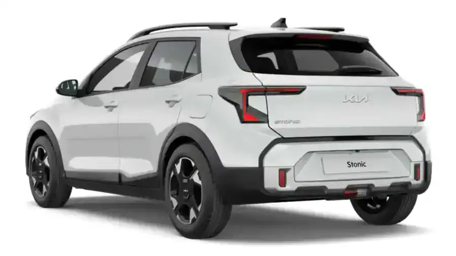 Renting Particulares Kia Stonic 1.0 T-GDi Concept Clear White, Astro Grey