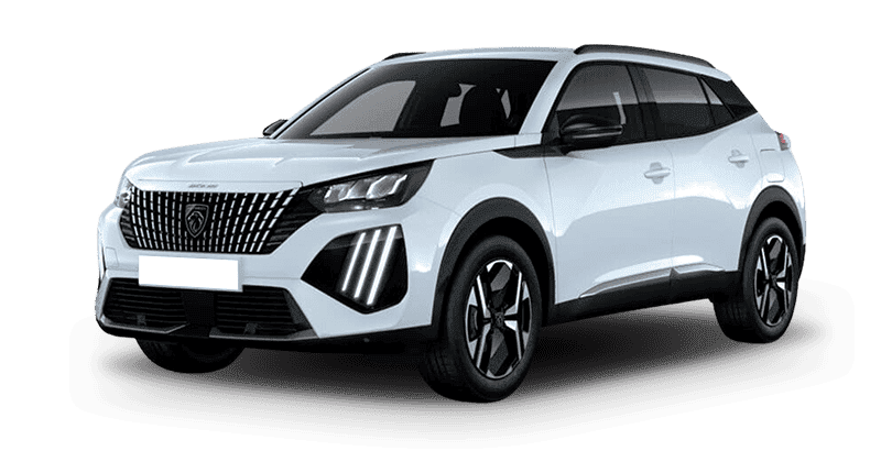 Renting Particulares Peugeot 2008 Hybrid Allure 110 eDCS6 Blanco Okenite