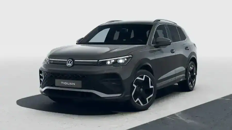 Renting Particulares Volkswagen Tiguan 2.0 TDI DSG R-Line Gris Delfin, Blanco