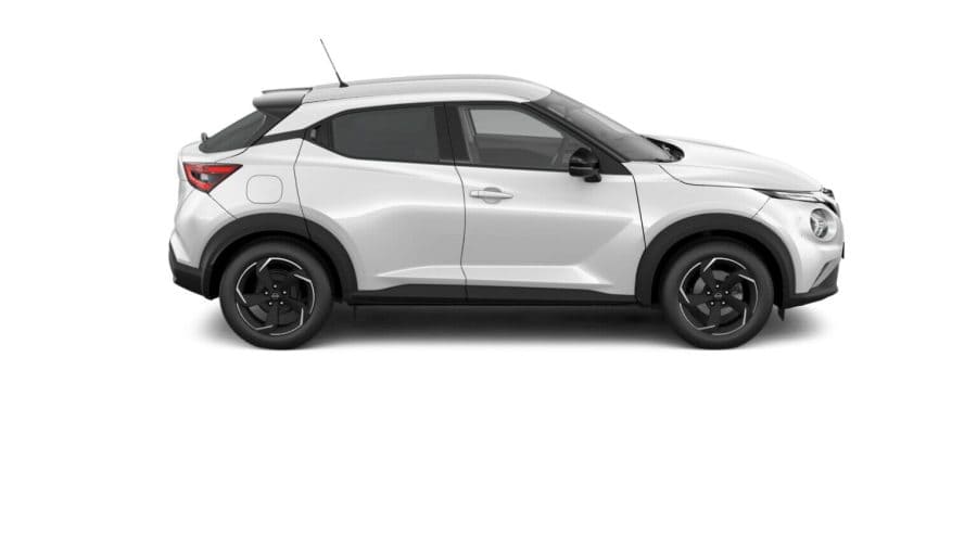 Renting Particulares Nissan Juke 1.0 DIG-T Acenta Sapporo White, Blanco Perlado