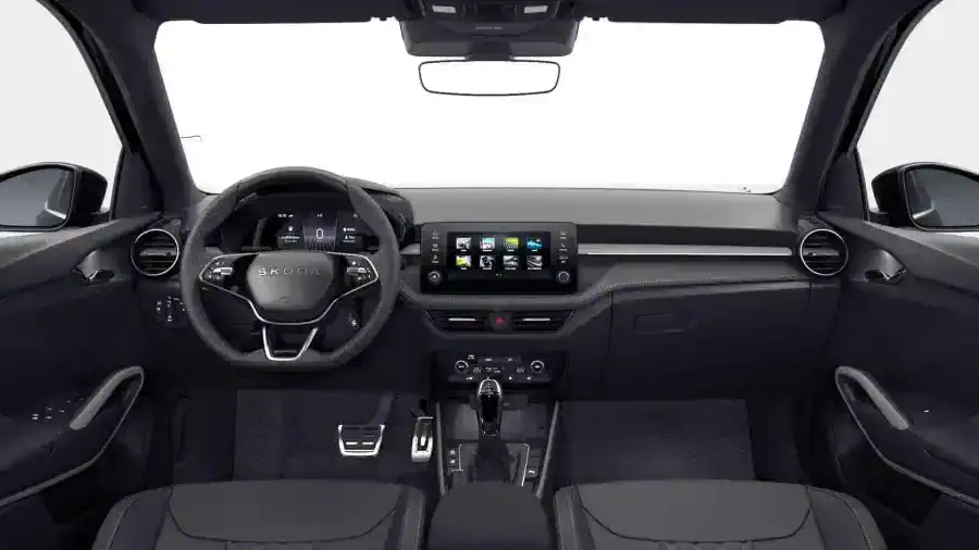 Renting Particulares Skoda Fabia 1.5 TSI DSG Plus Negro Magico Efecto Perla, Blanco Candy