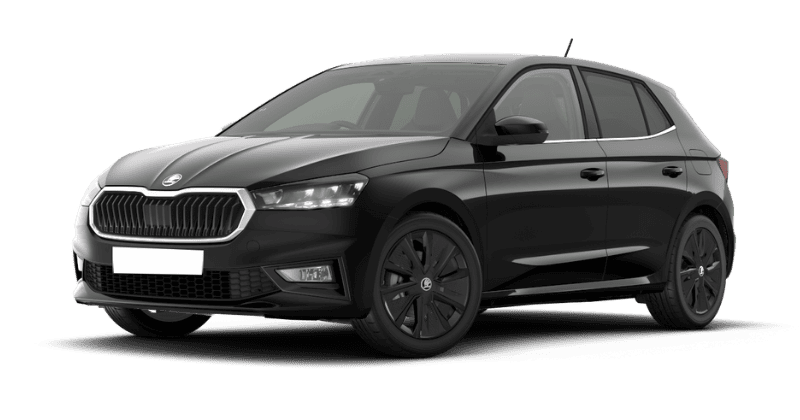 Renting Particulares Skoda Fabia 1.5 TSI DSG Plus Negro Magico Efecto Perla, Blanco Candy