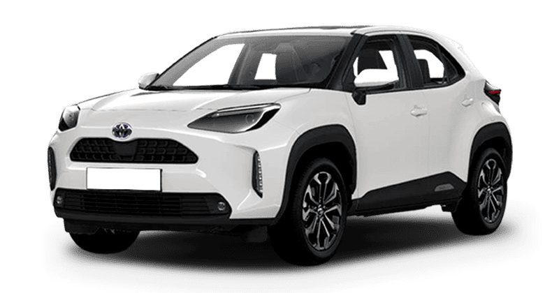 Renting Particulares Toyota Yaris Cross 130H e-CVT Active Blanco Classic, Azul Florida, Gris Agata, Bronce Oliva, Negro Azabache, Gris Grafito