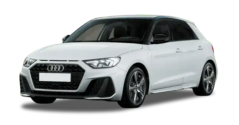 Renting Particulares Audi A1 Sportback 30 TFSI S tronic Adrenalin Blanco Glaciar / Techo Negro