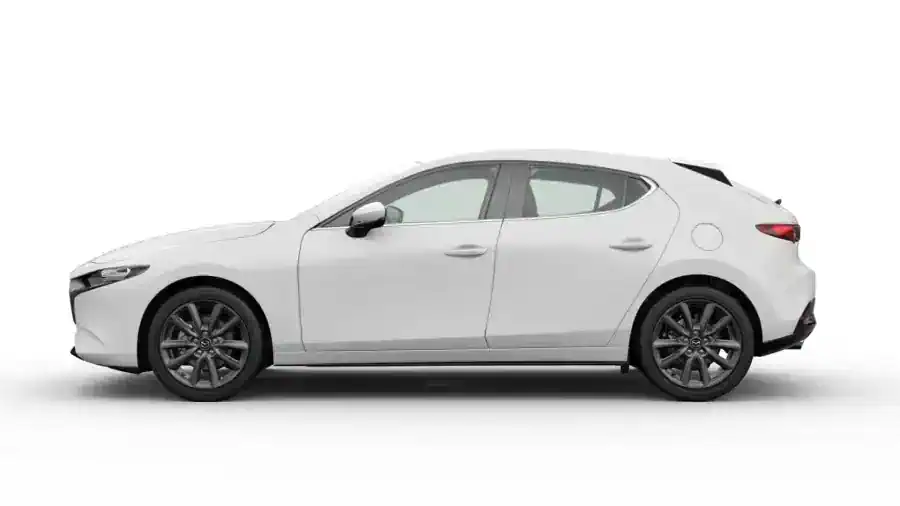 Renting Particulares Mazda 3 2.5 e-SKYACTIV G Centre-Line Arctic White