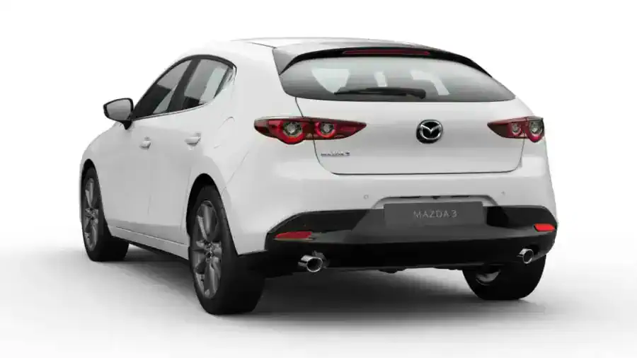 Renting Particulares Mazda 3 2.5 e-SKYACTIV G Centre-Line Arctic White