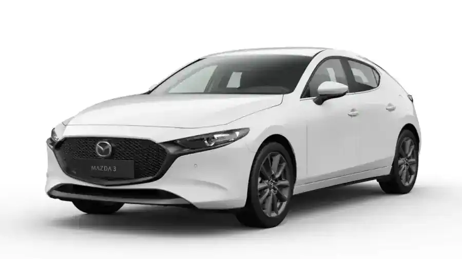 Renting Particulares Mazda 3 2.5 e-SKYACTIV G Centre-Line Arctic White