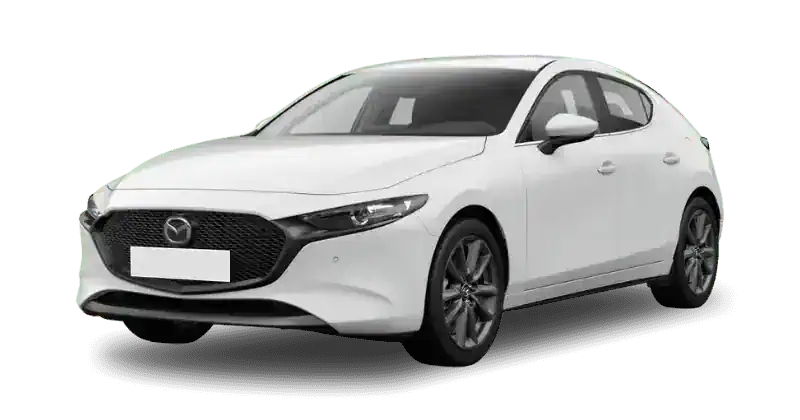 Renting Particulares Mazda 3-2.5 e-SKYACTIV G Centre-Line Arctic White