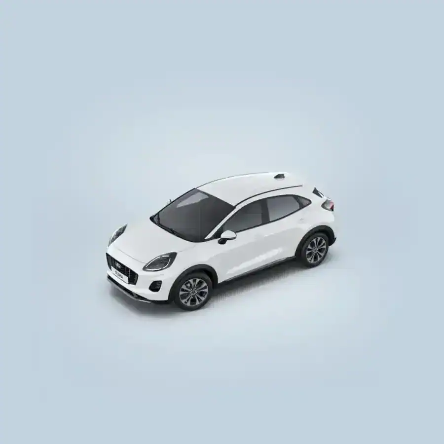 Renting Particulares Ford Puma EcoBoost MHEV Titanium Blanco, Gris Cactus