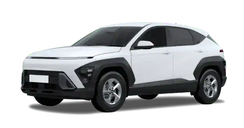 Renting Particulares Hyundai Kona HEV 1.6 GDi DT Maxx Atlas White, Ecotronic Gray