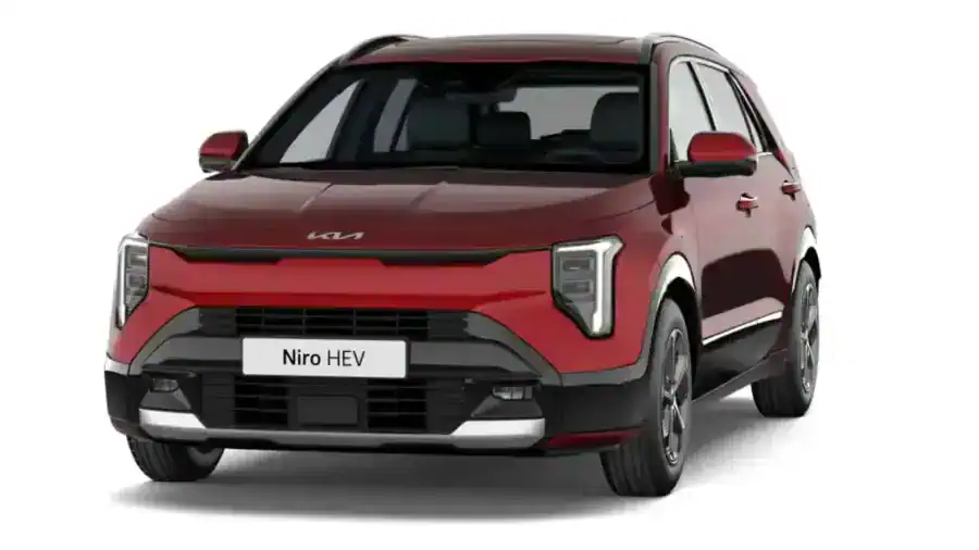 Renting Particulares Kia Niro 1.6 HEV Drive Runway Red, Clear White, Steel Gray, Interstellar Grey