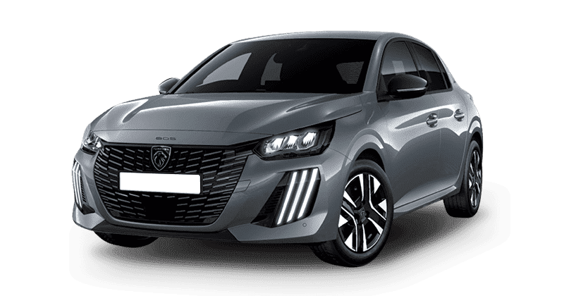 Renting Particulares Peugeot 208-Allure Gasolina 100 S&S 6 Vel. Man Gris Selenium