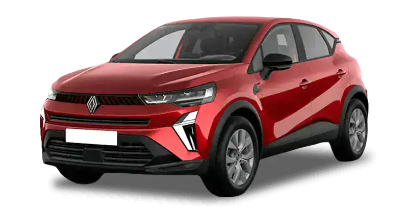 Renting Particulares Renault Captur Evolution ECO-G Rojo Deseo
