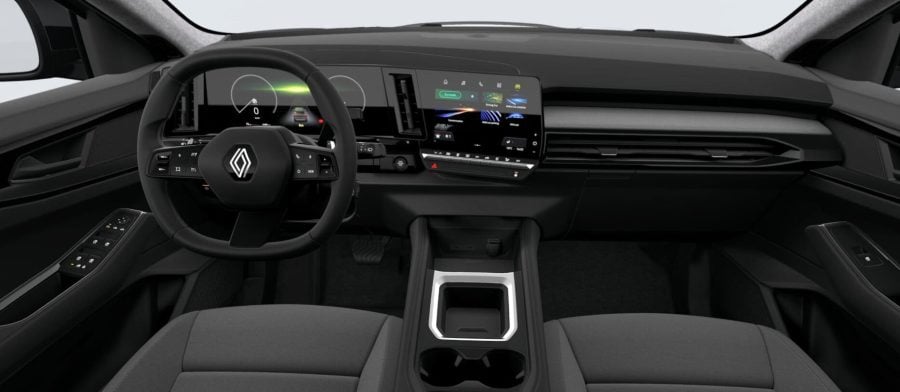 Renting Particulares Renault Austral E-Tech Full Hybrid 147kW Evolution Gris Pizarra, Blanco