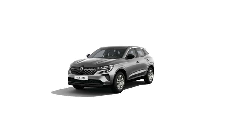 Renting Particulares Renault Austral E-Tech Full Hybrid 147kW Evolution Gris Pizarra, Blanco