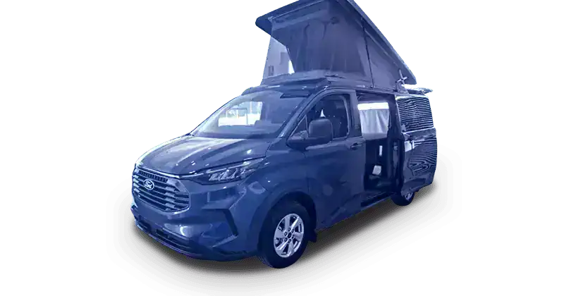 Renting Particulares Ford Transit Custom Kombi 2.0 EcoBlue 320 L1 Trend CAMPERIZADA Magnetic