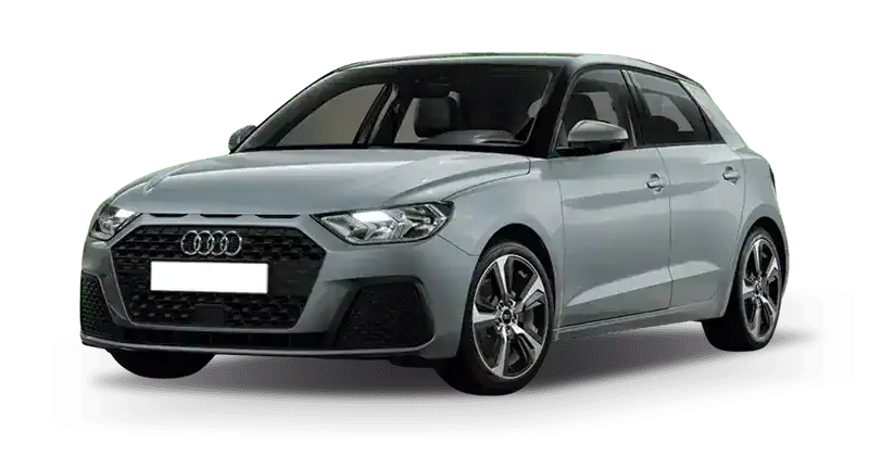 Renting Particulares Audi A1 Sportback 30 TFSI S tronic Adrenalin Gris Flecha / Techo Negro, Blanco Glaciar / Techo Negro, Azul Navarra / Techo Negro