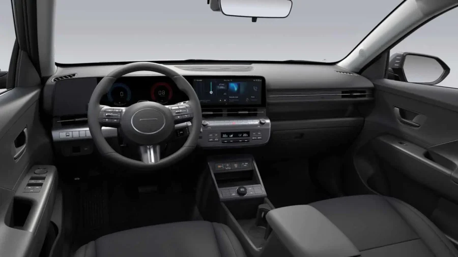 Renting Particulares Hyundai Kona HEV 1.6 GDi DT Maxx Atlas White, Ecotronic Gray