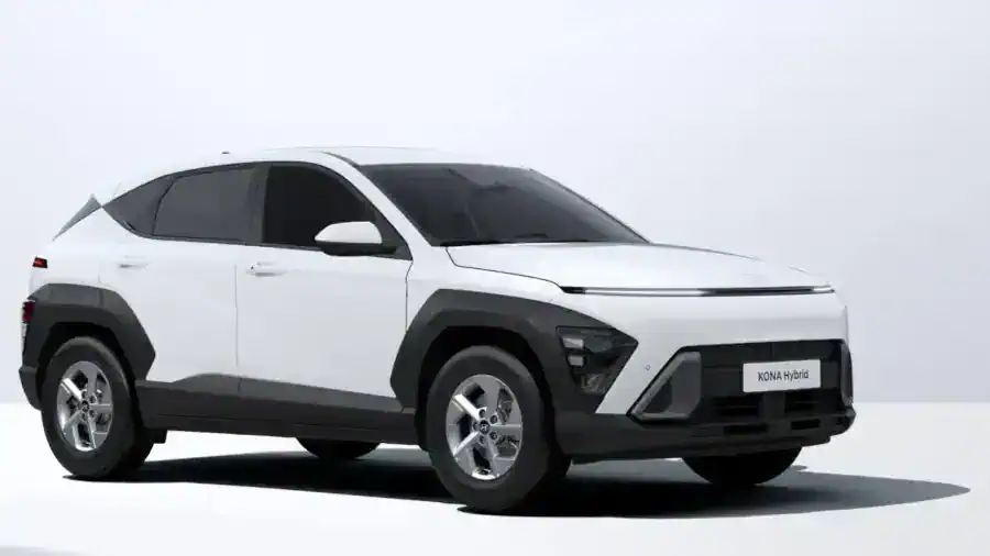 Renting Particulares Hyundai Kona HEV 1.6 GDi DT Maxx Atlas White, Ecotronic Gray