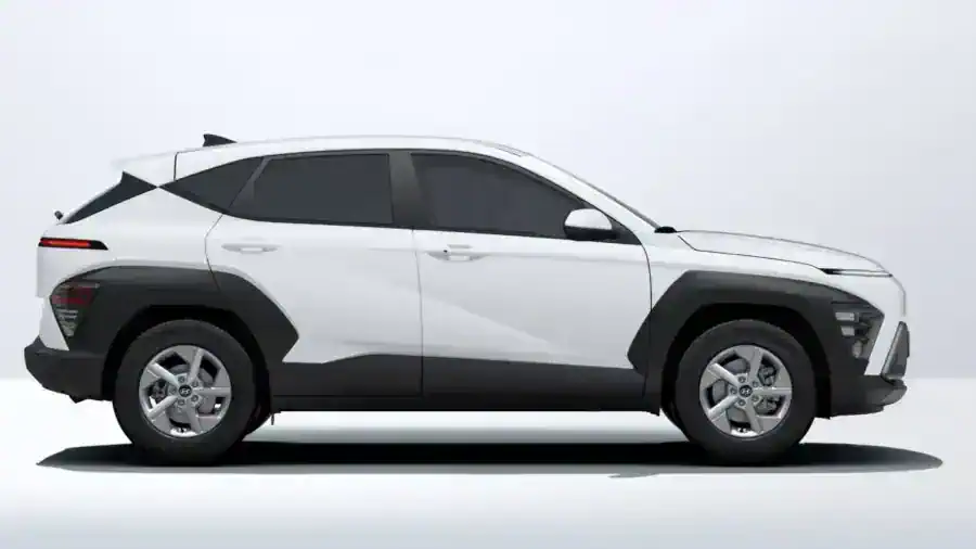 Renting Particulares Hyundai Kona HEV 1.6 GDi DT Maxx Atlas White, Ecotronic Gray