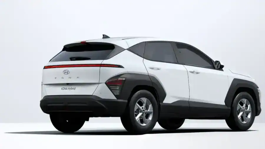 Renting Particulares Hyundai Kona HEV 1.6 GDi DT Maxx Atlas White, Ecotronic Gray