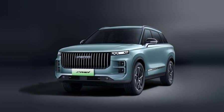 Renting Particulares Jaecoo 7 1.5 TGDI PHEV Business Gris Artemis, Blanco Aura