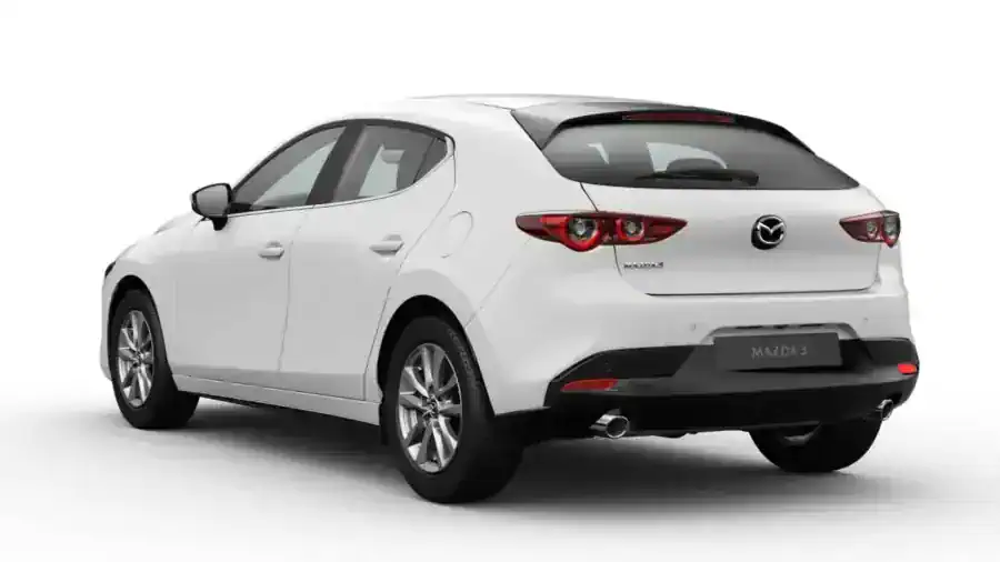 Renting Particulares Mazda 3 e-SKYACTIV Automático Prime-Line Arctic White