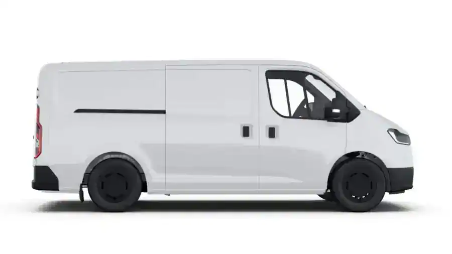 Renting Particulares Ford Transit City Van 300 L1 56kWh Automática Trend Blanco