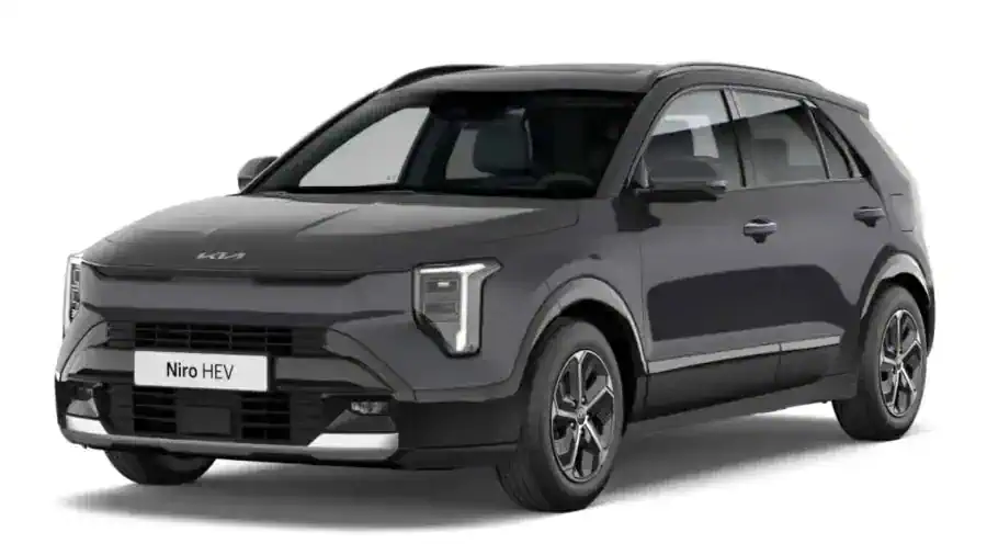 Renting Particulares Kia Niro 1.6 GDi HEV 102kW Concept Interstellar Grey, Steel Gray