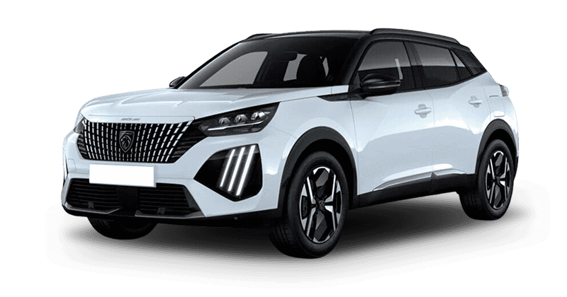Renting Particulares Peugeot 2008-GT Hybrid 145 eDCS6 Blanco Okenite