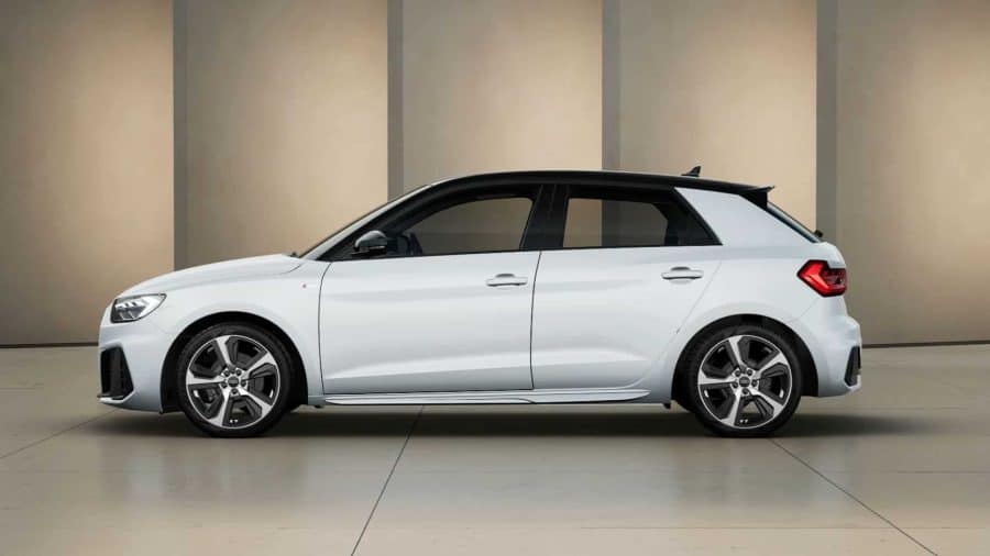 Renting Particulares Audi A1 Sportback 30 TFSI S tronic Adrenalin Blanco / Techo Negro, Azul Navarra / Techo Negro, Rojo / Techo Negro