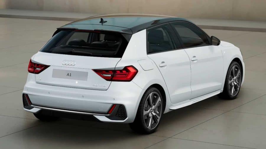 Renting Particulares Audi A1 Sportback 30 TFSI S tronic Adrenalin Blanco / Techo Negro, Azul Navarra / Techo Negro, Rojo / Techo Negro