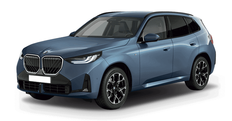 Renting Particulares BMW X3 20d xDrive M Sport Arctic Race Blue, Black Sapphire