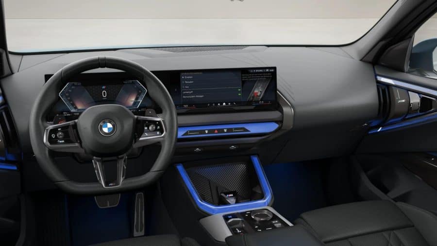Renting Particulares BMW X3 20d xDrive M Sport Arctic Race Blue, Black Sapphire