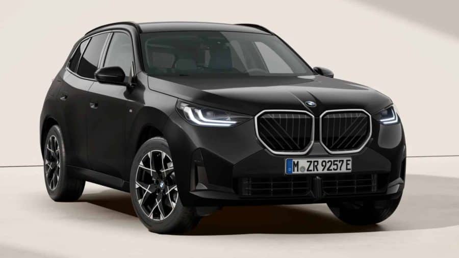 Renting Particulares BMW X3 30e xDrive M Sport Black Sapphire, Arctic Race Blue