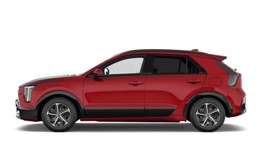 Renting Particulares Kia Niro HEV Drive Runway Red, Clear White, Steel Gray, Interstellar Grey, Black