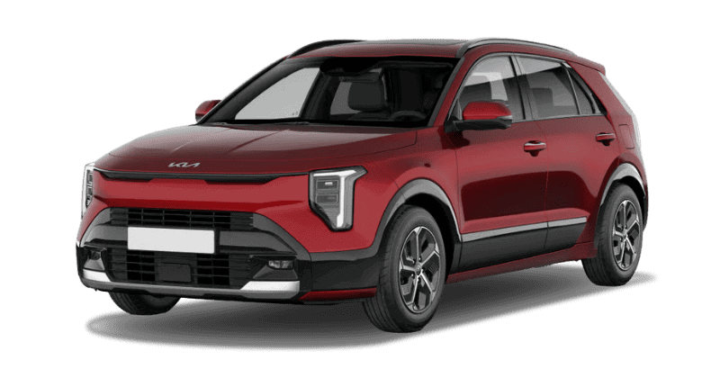 Renting Particulares Kia Niro HEV Drive Runway Red, Clear White, Steel Gray, Interstellar Grey, Black