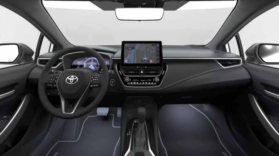 Renting Particulares Toyota Corolla Hybrid 140 e-CVT 5P Active Negro Azabache