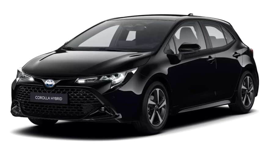 Renting Particulares Toyota Corolla Hybrid 140 e-CVT 5P Active Negro Azabache