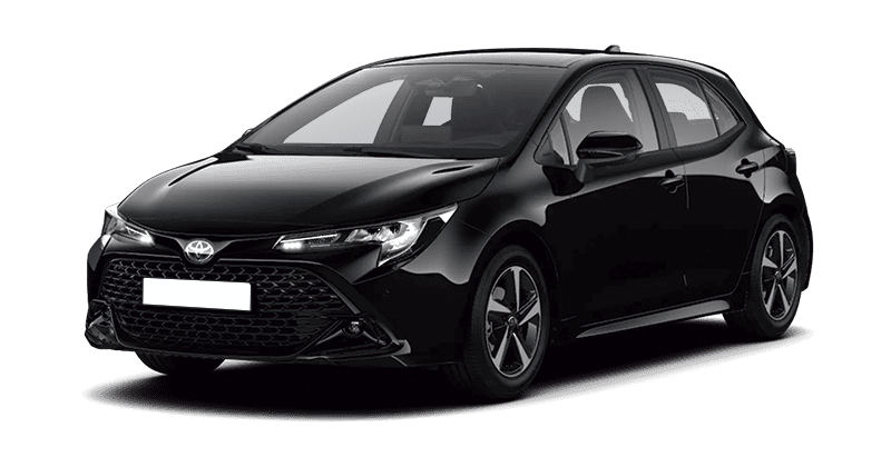 Renting Particulares Toyota Corolla Hybrid 140 e-CVT 5P Active Negro Azabache