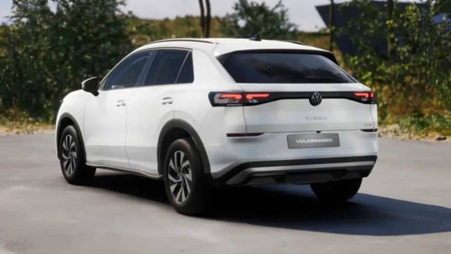 Renting Particulares Volkswagen T-Roc MATCH 1.5 eTSI 85kW DSG Blanco Punto, Gris Lobo