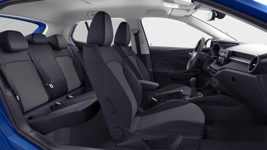 Renting Particulares Skoda Fabia 1.0 MPI Selection Azul, Blanco