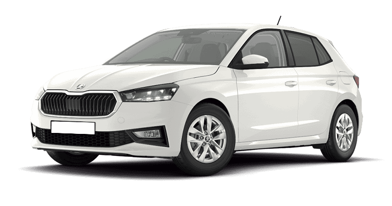 Renting Particulares Skoda Fabia-1.0 MPI Selection Azul, Blanco